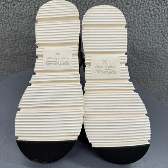 Softwaves Women's Suede Platform Sandal Calipa 02 Size 38, US 7.5-8 - Picture 9 of 15